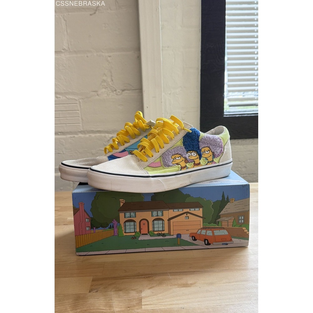 Vans Old Skool The‎ Bouviers Multi-Color Sneaker Size Men 9 Women 10.5